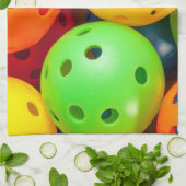ピックルカラフルボール キッチンタオル (折り畳み)