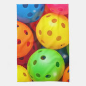 ピックルカラフルボール キッチンタオル (縦)