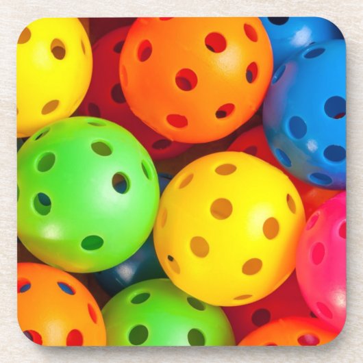 ピックルカラフルボール コースター (正面)