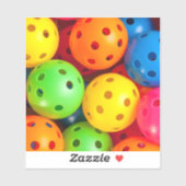 ピックルカラフルボール シール (シート)