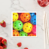 ピックルカラフルボール スタンダードカクテルナプキン (インサイチュ)