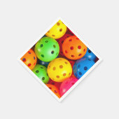 ピックルカラフルボール スタンダードカクテルナプキン (角)