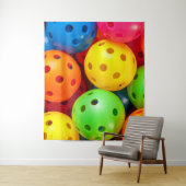 ピックルカラフルボール タペストリー (インサイチュ)