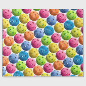 ピックルカラフルボール ラッピングペーパー (フラット)