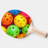 ピックルカラフルボール 卓球ラケット (横)