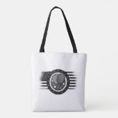 ピックルクールボールスポーツUSAフラグランジグ – Pickleball トートバッグ (裏面)