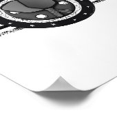 ピックルクールボールスポーツUSAフラグランジグ – Pickleball ポスター (角)