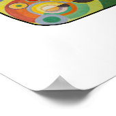 ピックルクールボールパドルスポーツレインボー ポスター (角)