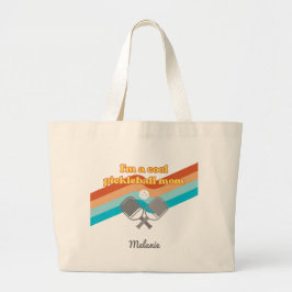 ピックルクールボールマムトートバッグラージレトロ ラージトートバッグ