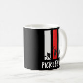 ピックルクールボール選手Dinkレジェンドパドルピックラー コーヒーマグカップ (正面右)