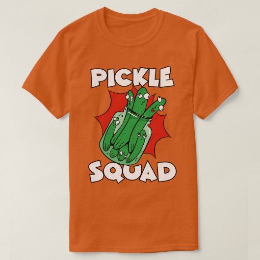 ピックルスクワッド Tシャツ (デザイン正面)