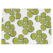 ピックルチップスグリーンコーシェードリルpickleチップグルメ ラージペーパーバッグ (正面)