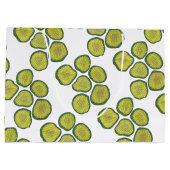 ピックルチップスグリーンコーシェードリルpickleチップグルメ ラージペーパーバッグ (裏面)