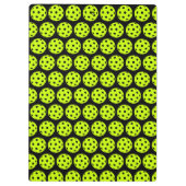 ピックルパーソナライズされたボールコーチ名 クリップボード (裏面)