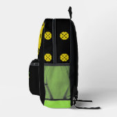 ピックルパーソナライズされたボールテーマスポーツバッグバックパック プリントバックパック (右)