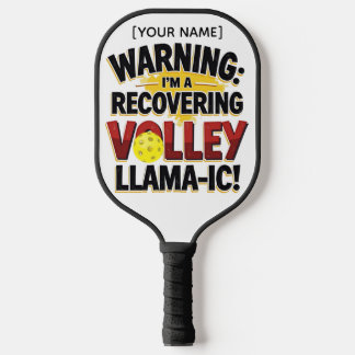 ピックルパーソナライズされたボールパドル – 黄 – スタイル#028 ピックルボールラケット