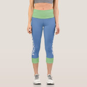 ピックルパーソナライズされたボール仙青ハイウェスト カプリレギンス (正面)