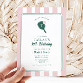 ピックルパーソナライズされたボール誕生日招待状 招待状