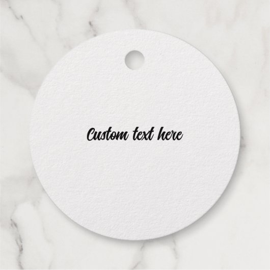 ピックルパーソナライズされたボール金ゴールドフォイルメッセージカード フェイバータグ (裏面)