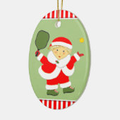 ピックルパーソナライズされたボール2023 セラミックオーナメント (左)