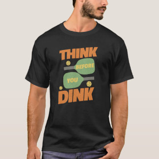 ピックルボおもしろいールヴィンテージDink Tシャツ
