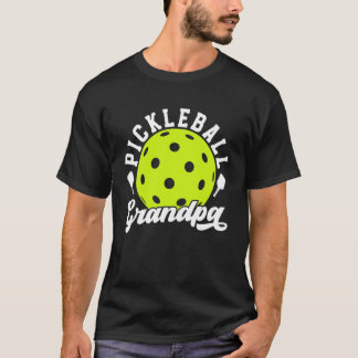 ピックルボールおじいちゃん 最高のピックルボールプレーヤーの祖父 Tシャツ