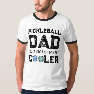 ピックルボールお父さん 普通のお父さんみたいだけどよりクール dink tシャツ