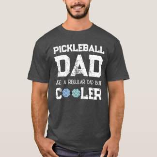 ピックルボールお父さん 普通のお父さんみたいだけどよりクール dink tシャツ