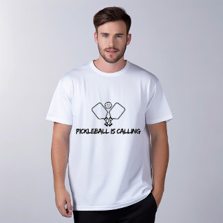 ピックルボールが呼んでいる トライブレンドTシャツ