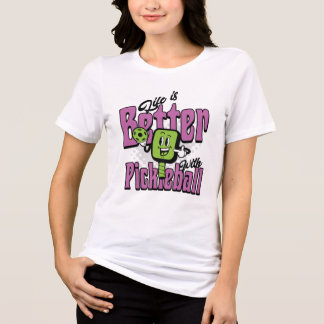 ピックルボールが好きな人への面白い&かわいいギフト トライブレンドTシャツ