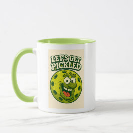 ピックルボールが楽しいコーヒーマグ マグカップ