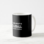 ピックルボールが私の全て コーヒーマグカップ (正面右)