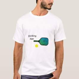 ピックルボールで乾杯 Tシャツ