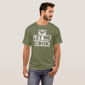 ピックルボールで私に料理させて Tシャツ (正面フル)