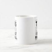 ピックルボールで負かした人々の涙 コーヒーマグカップ (中央)