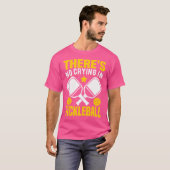 ピックルボールには泣き言は無用 Tシャツ (正面フル)