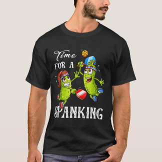 ピックルボールにスパッキングな皮肉を Tシャツ