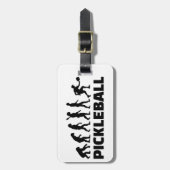 ピックルボールの進化 ラゲッジタグ (正面縦)