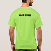 ピックルボールは人生Tシャツ Tシャツ (裏面)