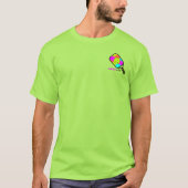 ピックルボールは人生Tシャツ Tシャツ (正面)