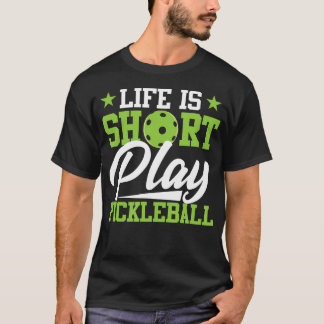 ピックルボールアート ピックルボールプレーヤー向け Tシャツ