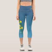 ピックルボールカプリレギンス カプリレギンス (正面)