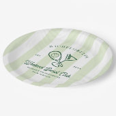 ピックルボールカントリークラブ | バチェロレッテ ペーパープレート (アングル)