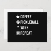 ピックルボールギフトピックルボールリピート ポストカード (正面/裏面)