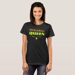 ピックルボールクイーン 名入れ Tシャツ