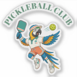 ピックルボールクラブのカスタムマスコットステッカー子供用 シール