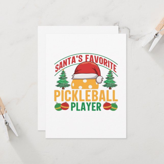 ピックルボールクリスマス (正面/裏面インサイチュ)