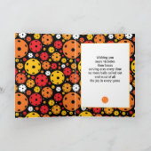 ピックルボールグランドスラム誕生日カスタマイズ カード (内部)