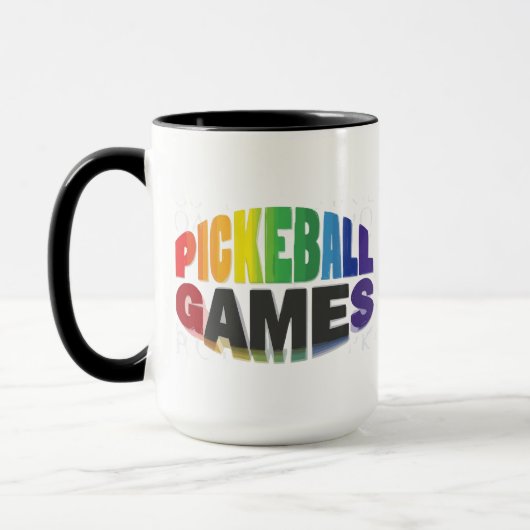 ピックルボールゲームマグ マグカップ (左)