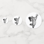 ピックルボールスター コンフェッティ (正面)